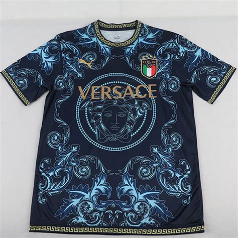 italy versace football shirt|puma versace italy jersey.